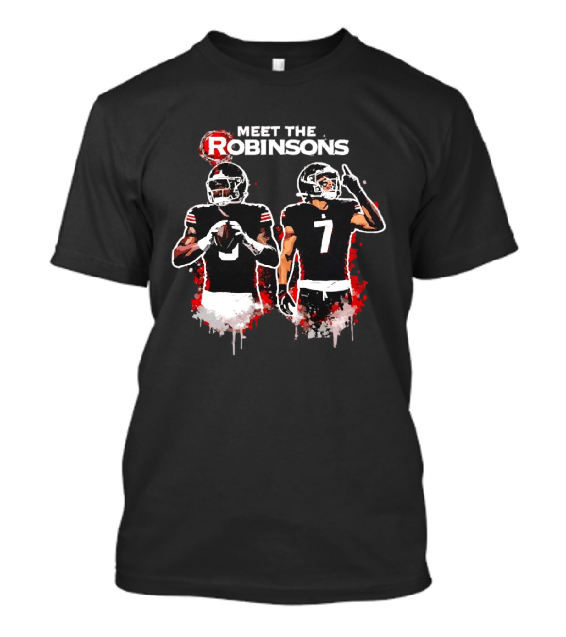 Meet The Robinsons Atlanta Falcons Bijan Robinson Player T-Shirt