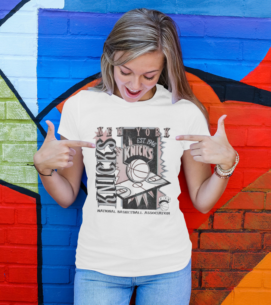 New York Knicks National Basketball Association Neon Knicks T-Shirt