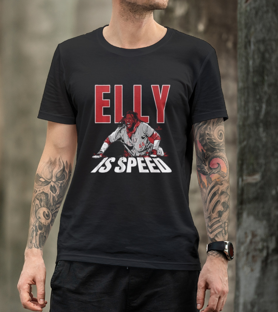 Elly De La Cruz Baseball Speed 44 Sports Fan T-Shirt