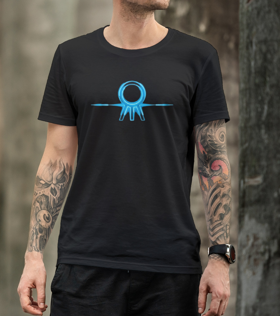 Hail The Sun Mental Knife Band Symbol Blue T-Shirt