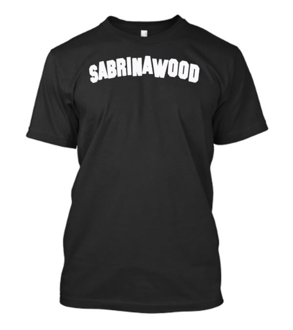 Sabrinawood Retro Vintage Style Curved T-Shirt