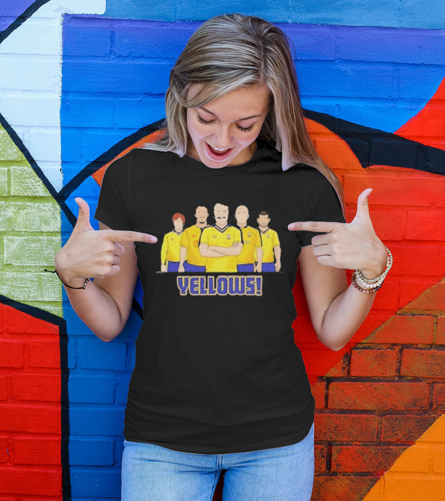 Saintsfc Yellows Soccer Team United In Yellow Jerseys T-Shirt