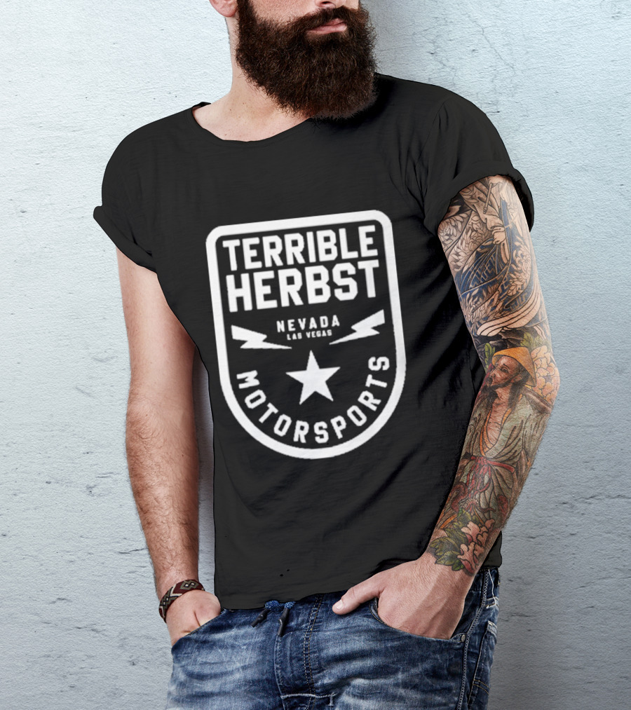 Terrible Herbst Motorsports Nevada Las Vegas Star T-Shirt