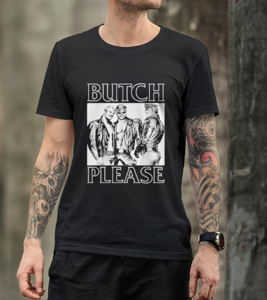 Tom Of Finland Butch Please T-Shirt