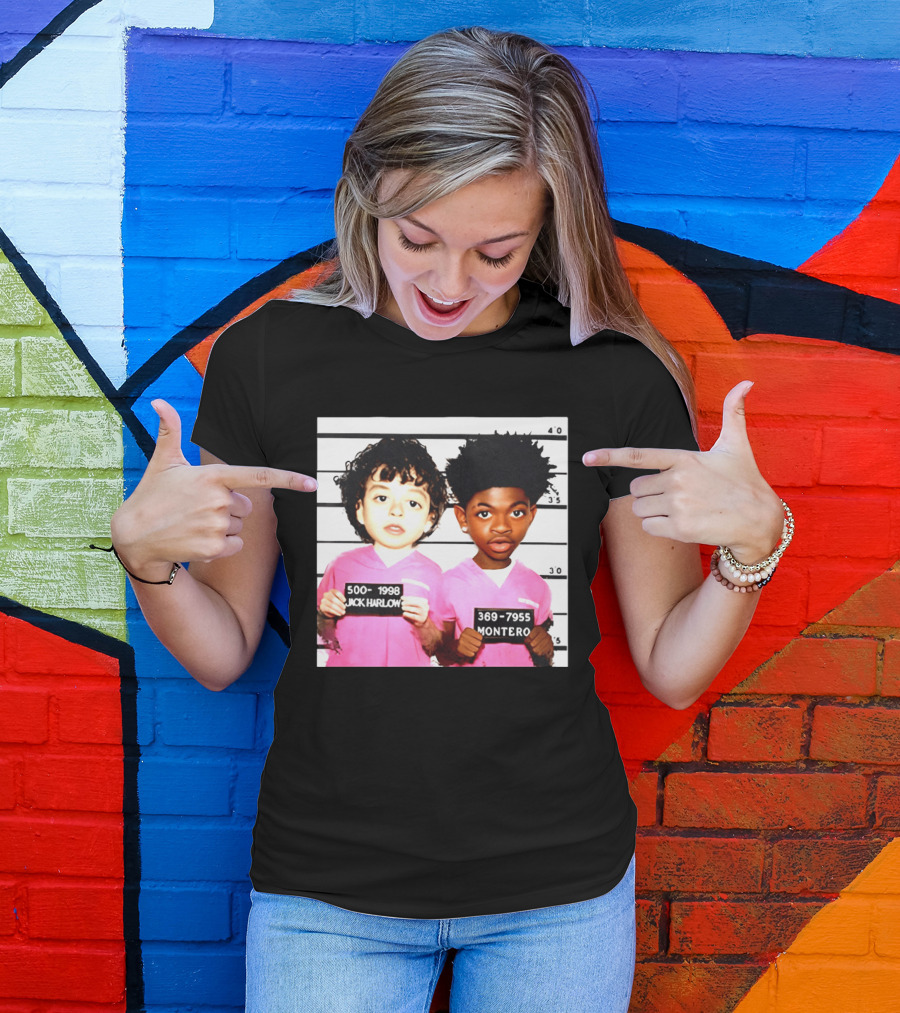 Jack Harlow Montero Shot Pink Outfits 500 1998 369 7955 T-Shirt