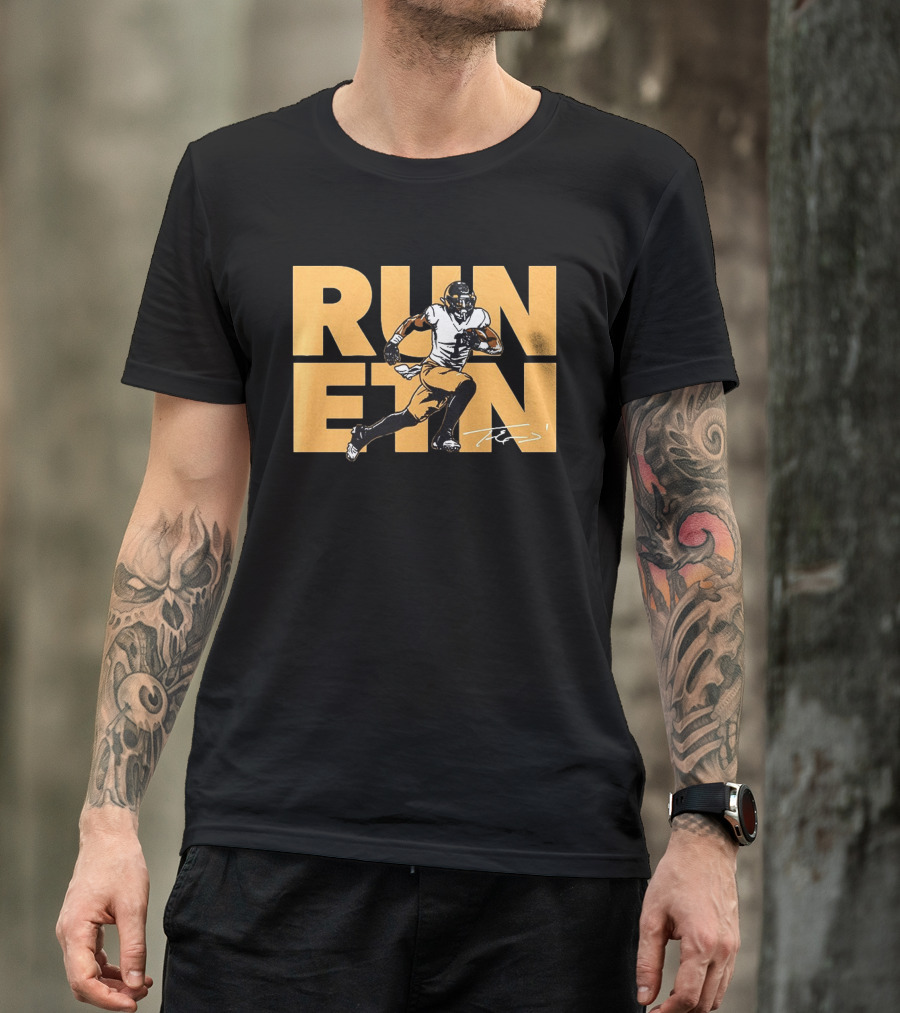 RUN ETN New Orleans Saints Football Sportswear T-Shirt