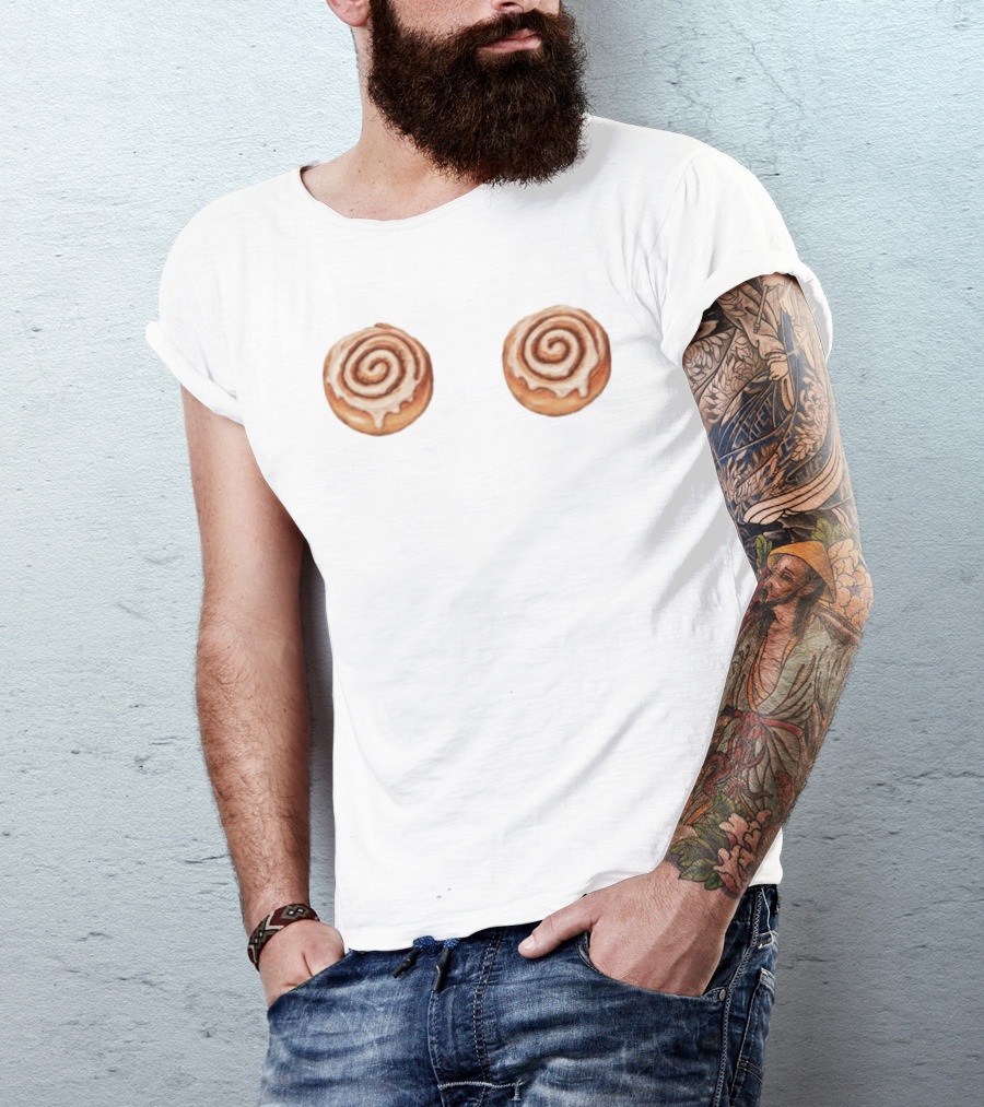 Nice Buns One For Me One For You Cinnamon Rolls T-Shirt