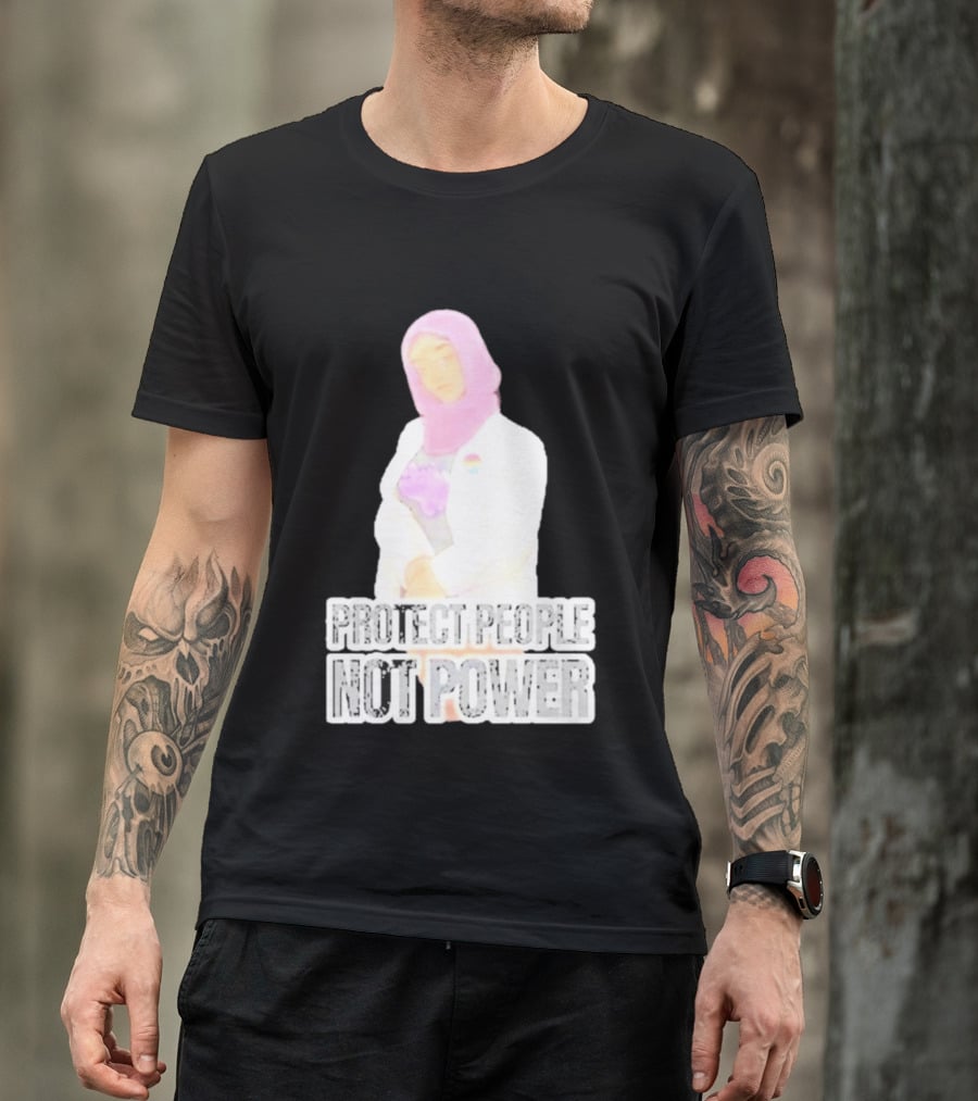 C. M. Alongi Protect People Not Power T-Shirt