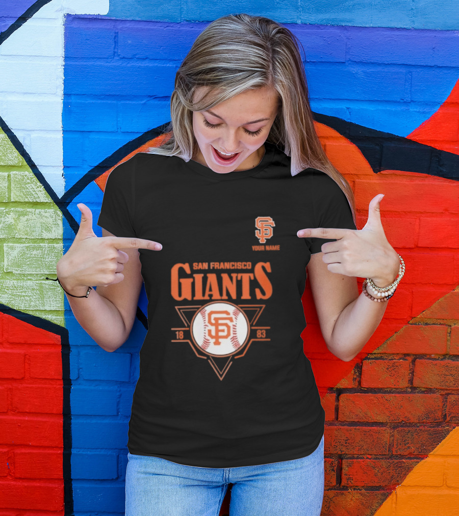 San Francisco Giants 1883 Baseball SF Team T-Shirt