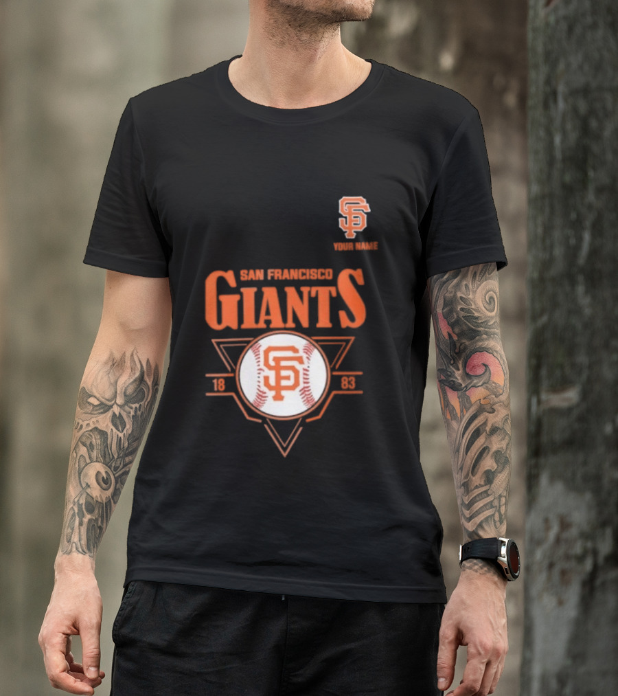 San Francisco Giants 1883 Baseball SF Team T-Shirt