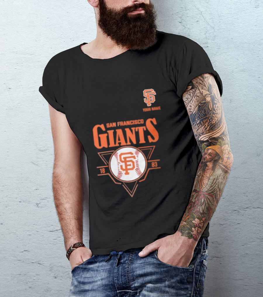 San Francisco Giants 1883 Baseball SF Team T-Shirt