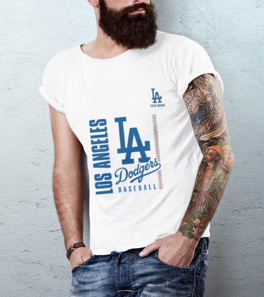 Los Angeles Dodgers Baseball LA Team Wear T-Shirt