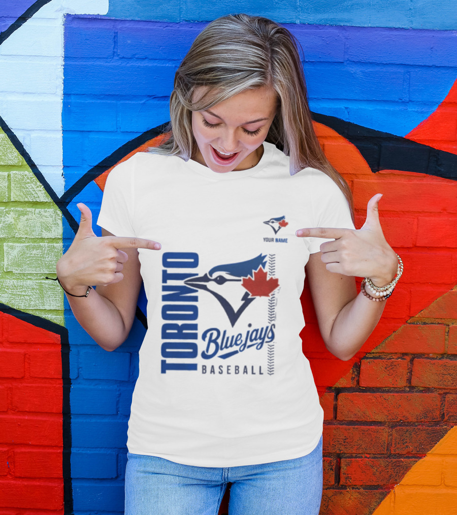Toronto Blue Jays Baseball Canada Maple Leaf Team Spirit T-Shirt