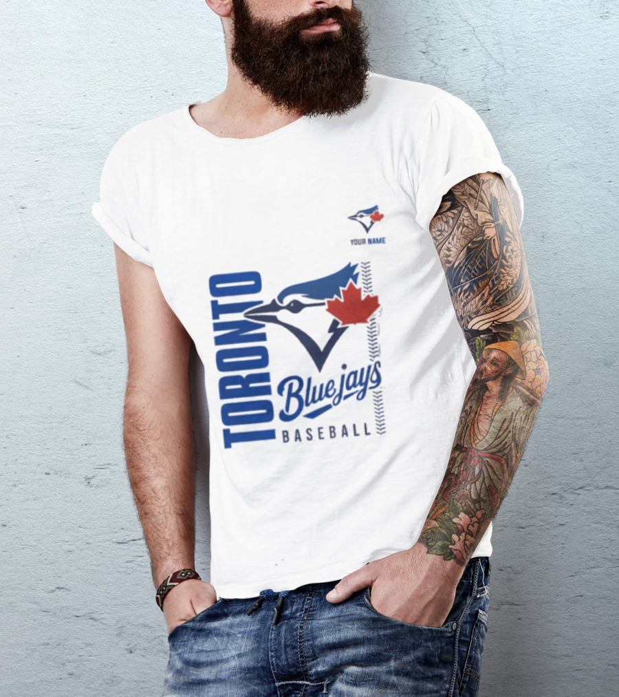 Toronto Blue Jays Baseball Canada Maple Leaf Team Spirit T-Shirt