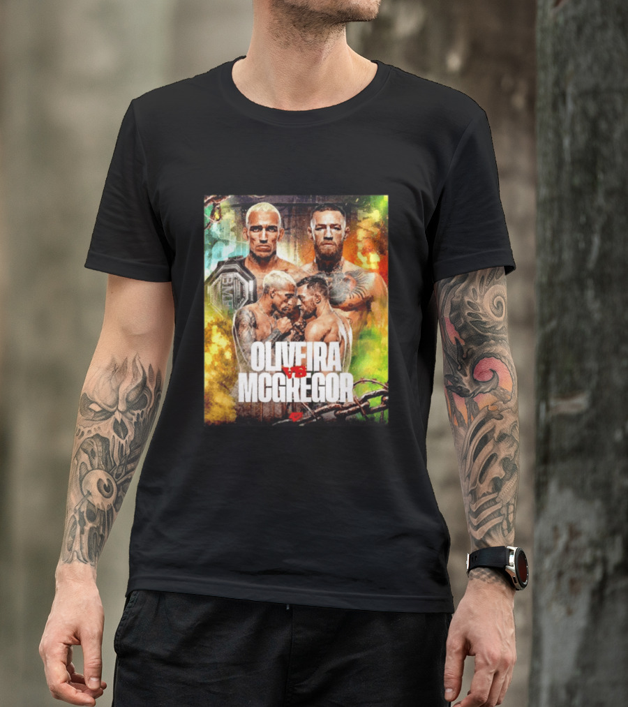 Oliveira Vs McGregor BMF Title UFC Fight Week T-Shirt
