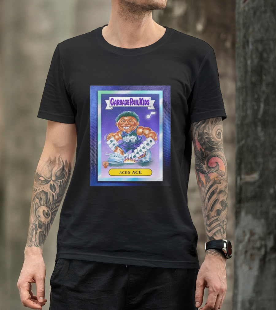 Garbage Pail Kids Aced Ace Bailey Utah Jazz Trading Card T-Shirt