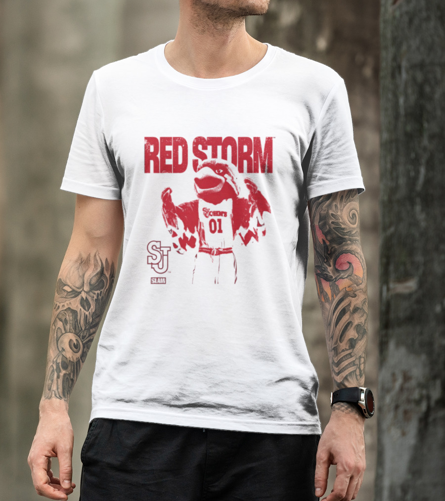 St. John's Red Storm SJ Mascot 01 T-Shirt