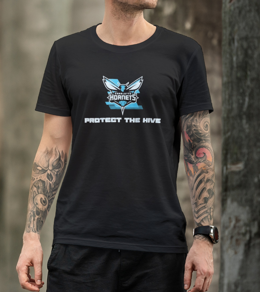 Charlotte Hornets Protect The Hive Basketball Team Fan T-Shirt