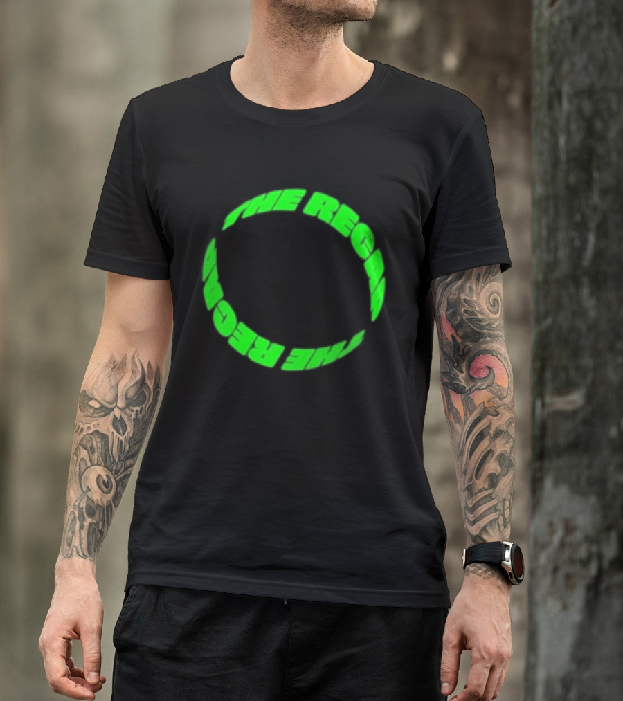 Kneecap The Recap Circular Green T-Shirt