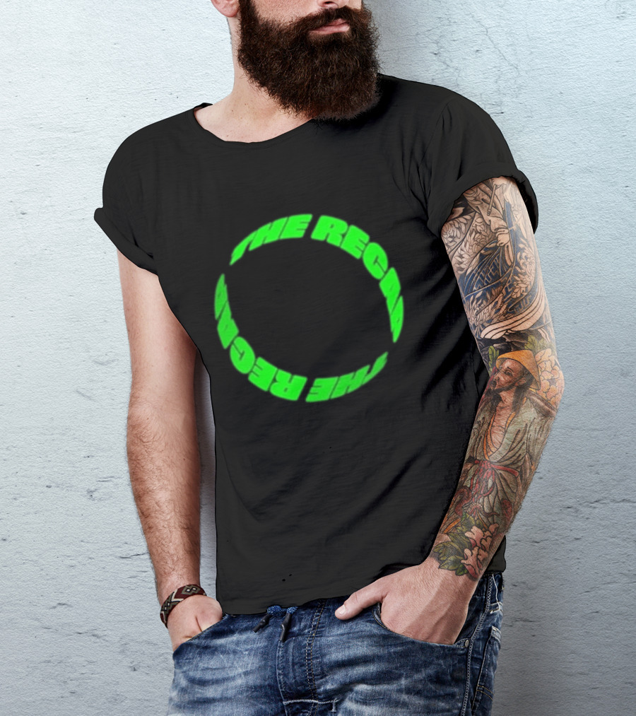 Kneecap The Recap Circular Green T-Shirt