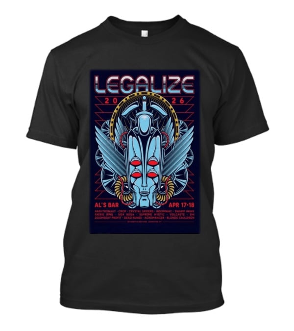 Legalize 4 17 4 18 2026 Lexington KY T-Shirt