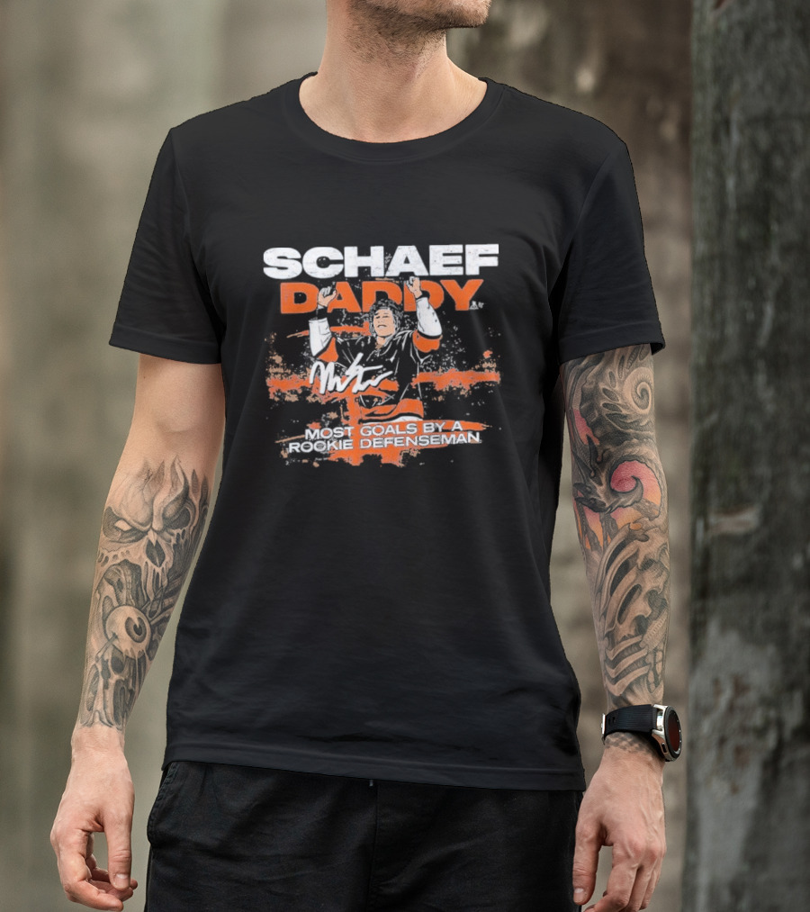 Schaef Daddy Goals By A Defenseman T-Shirt