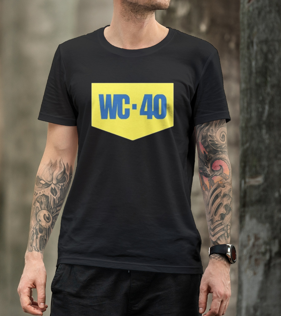 Willson Contreras WC 40 Blue Text On Yellow T-Shirt