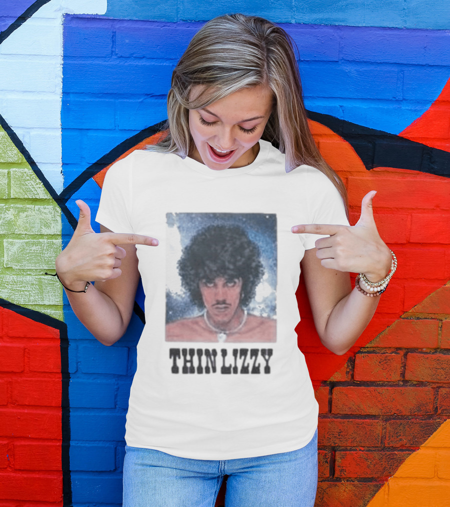 Noah Thin Lizzy Vintage Rock Collaboration T-Shirt