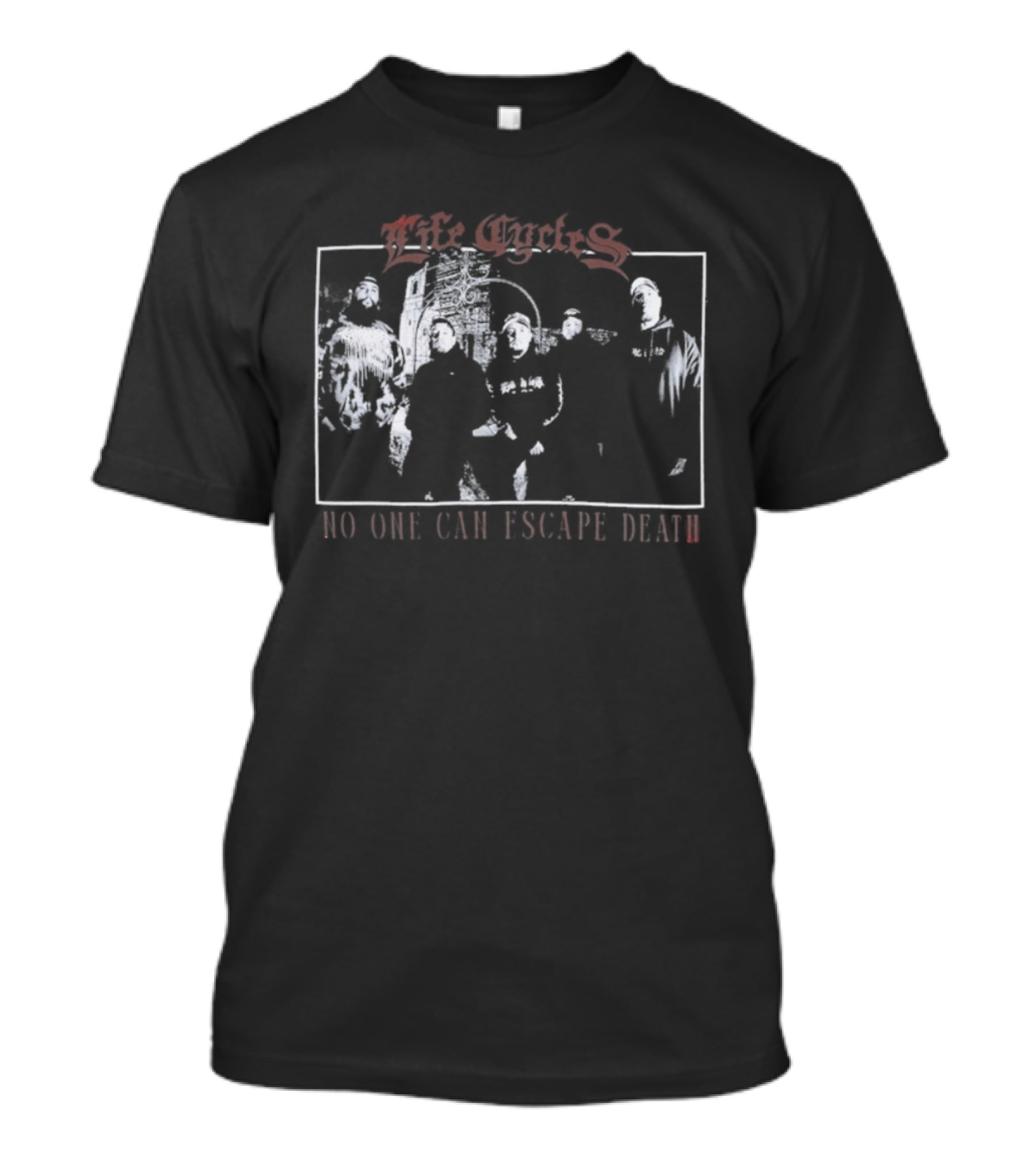Life Cycles No One Can Escape Death Tour 2026 T-Shirt