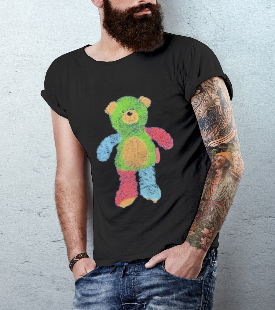 Teddy Plush Bear Press Rhys Brown Multicolor Plush Toy T-Shirt