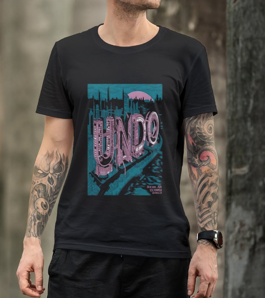 UNDO SESC Pompéia São Paulo 04 De Abril 2026 T-Shirt