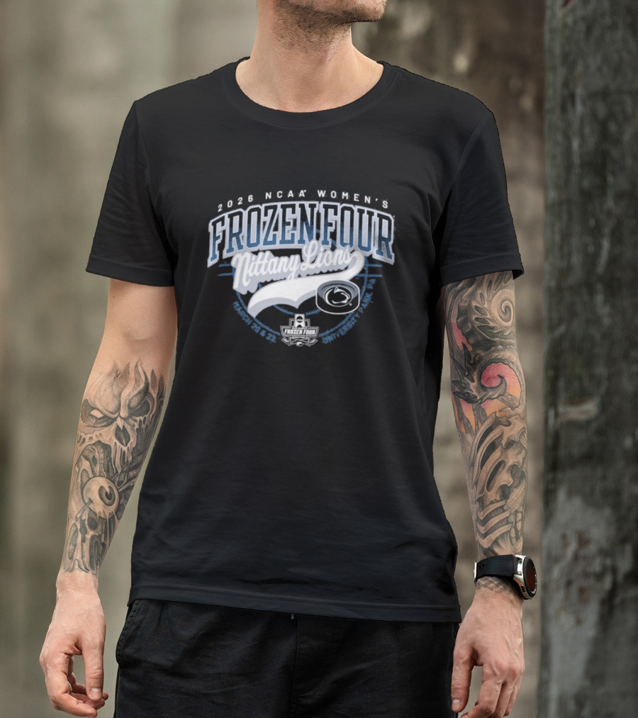 2026 NCAA Women's Frozen Four Nittany Lions Penn State T-Shirt