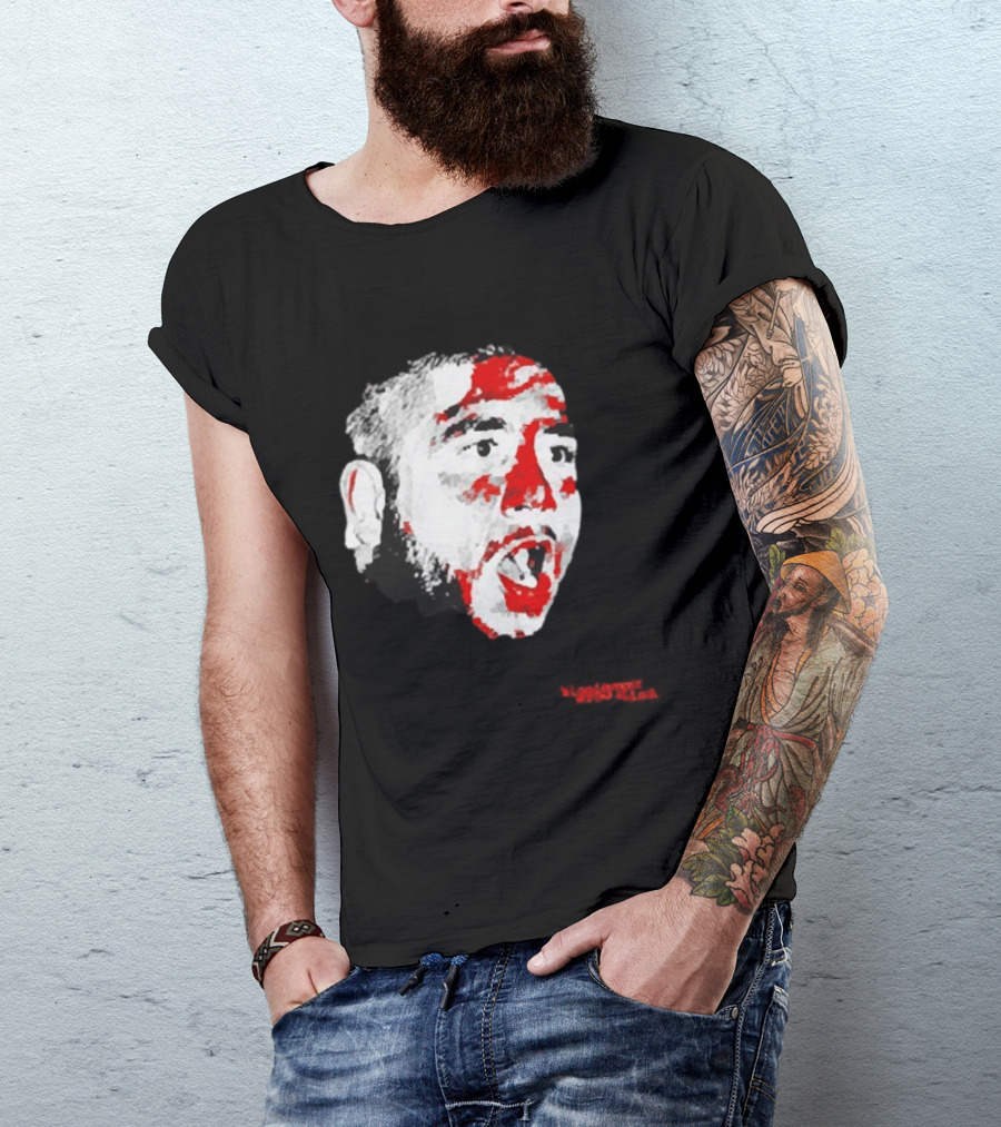 Bloodstone Wrestling Chico Suave Red Face T-Shirt