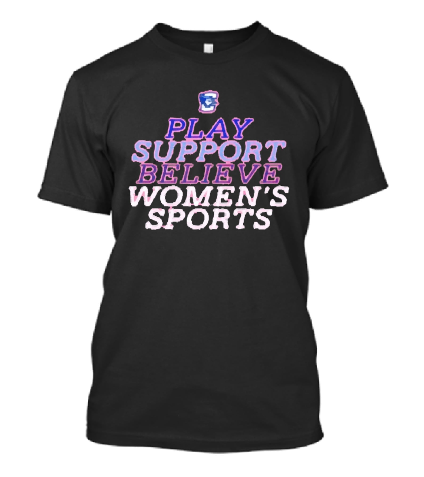 Creighton Bluejays Play Support Believe Women's Sports T-Shirt