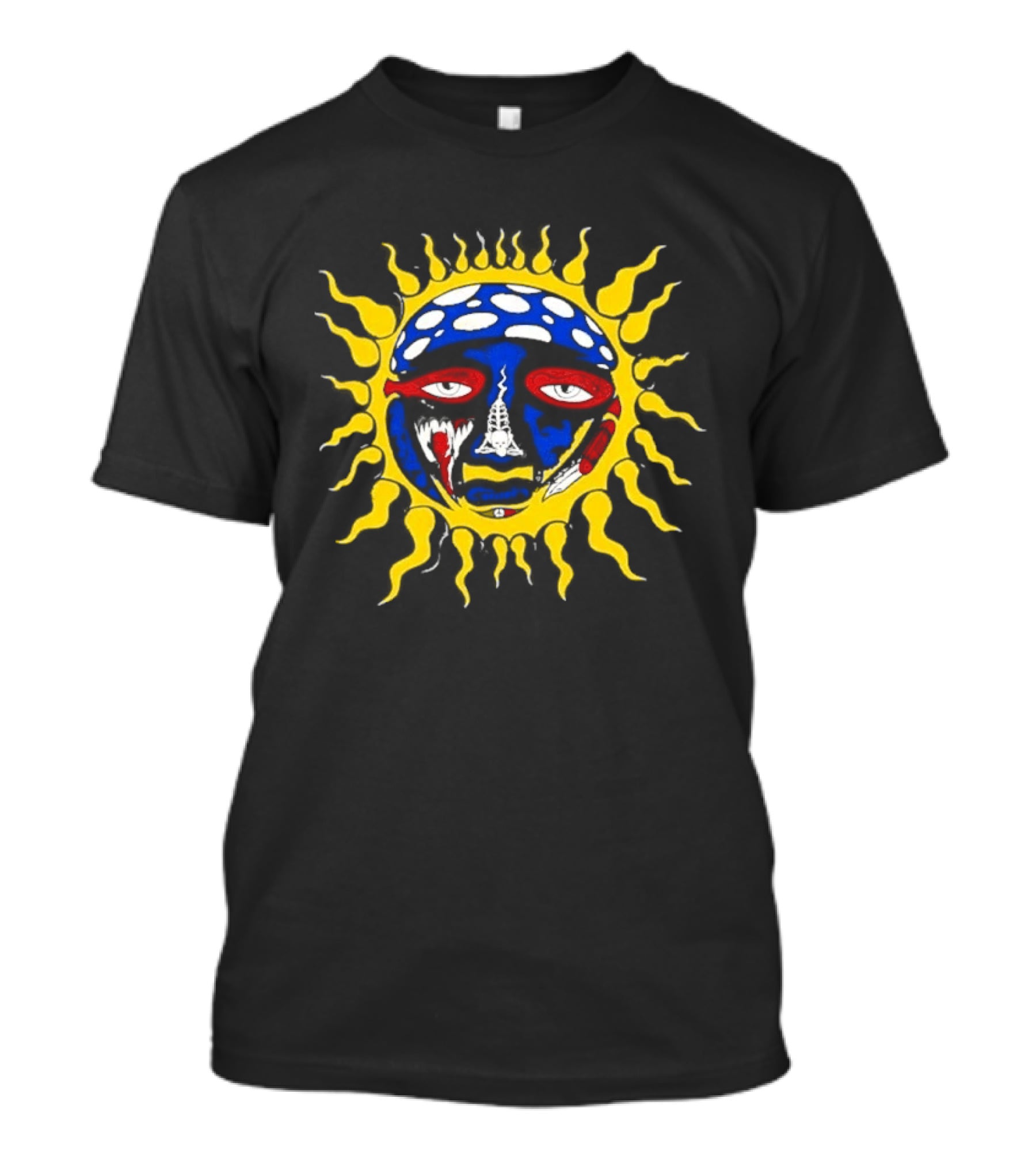 Sublime X Denver Nuggets Ball Arena Exclusive Sun Logo Collaboration T-Shirt