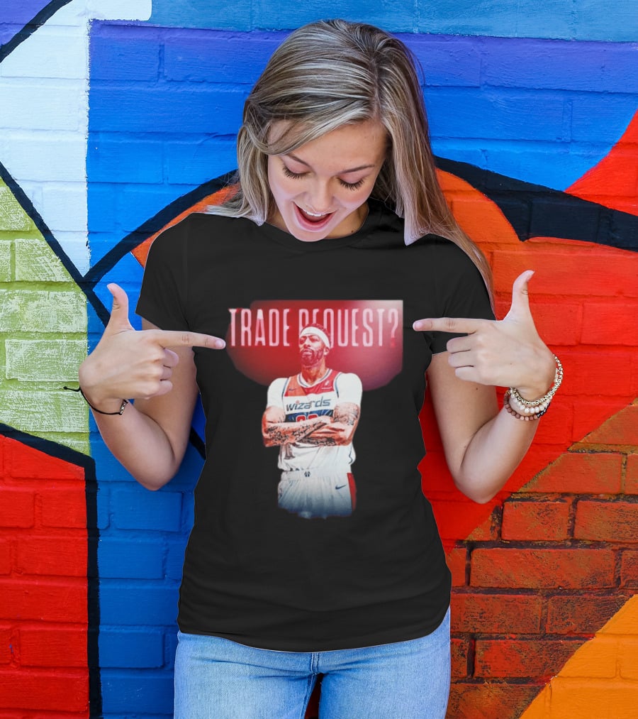 Trade Request Anthony Davis Washington Wizards Basketball Player T-Shirt
