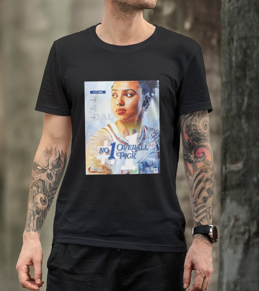 Azzi Fudd UConn Huskies No 1 Overall Pick 2026 WNBA Draft T-Shirt