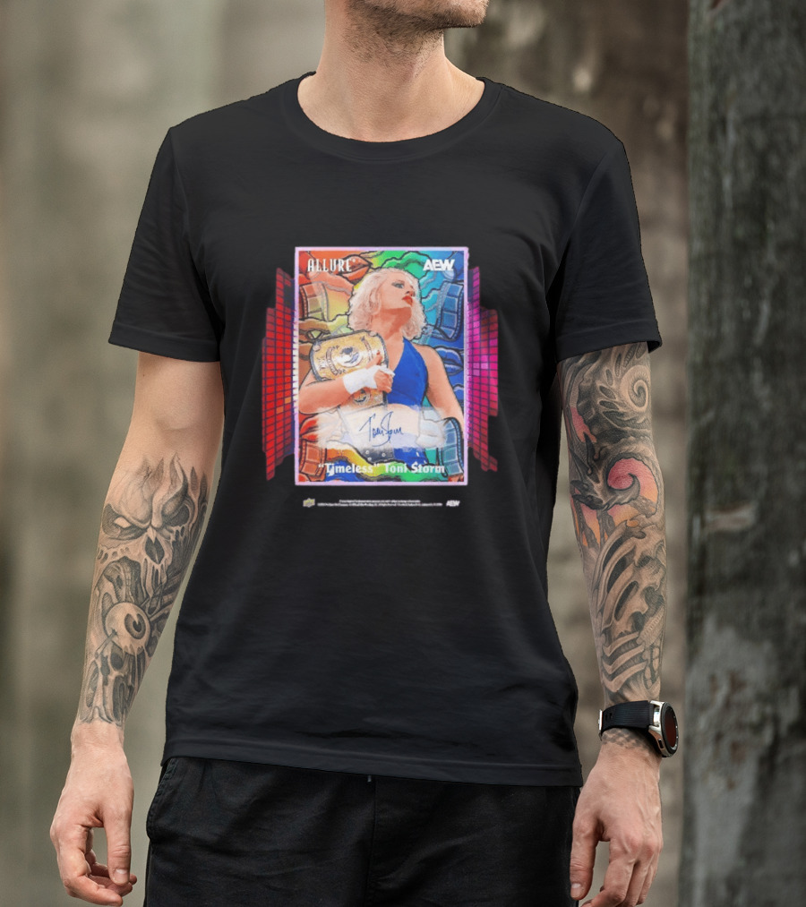 Allure Timeless Toni Storm AEW Upper Deck T-Shirt