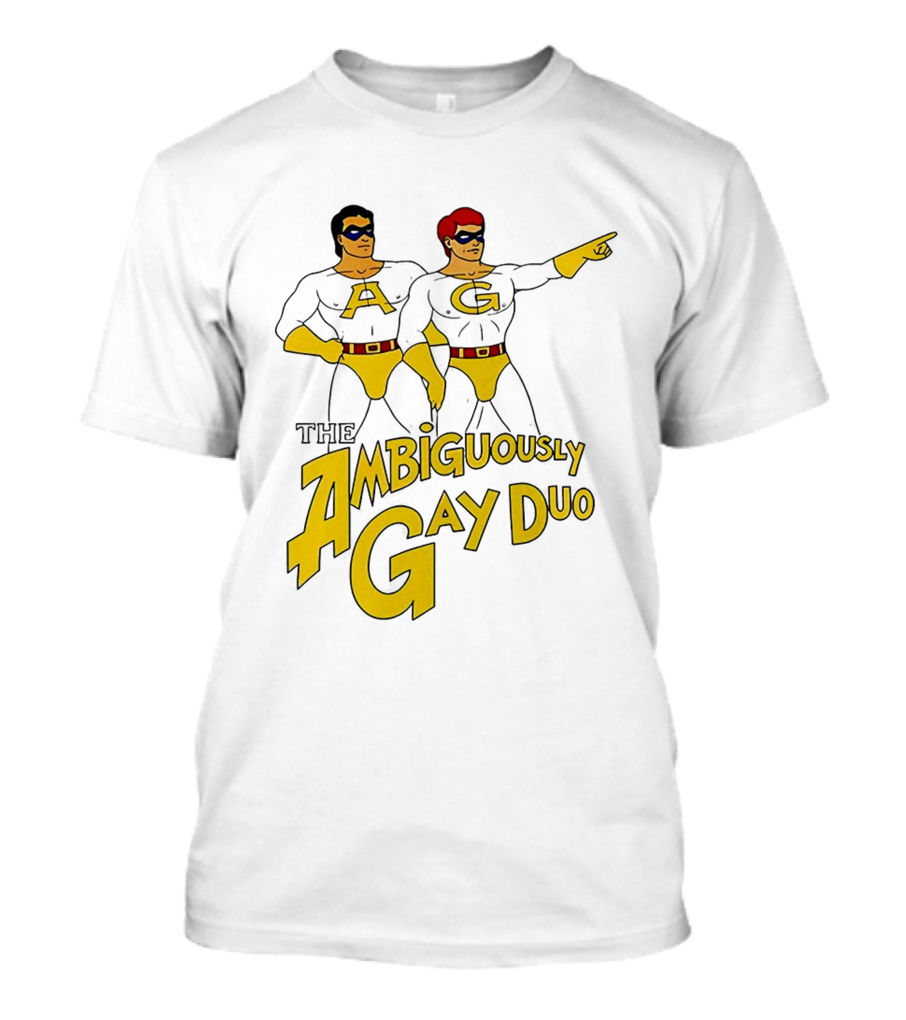 AG The Ambiguously Gay Duo Characters Classic Comic T-Shirt