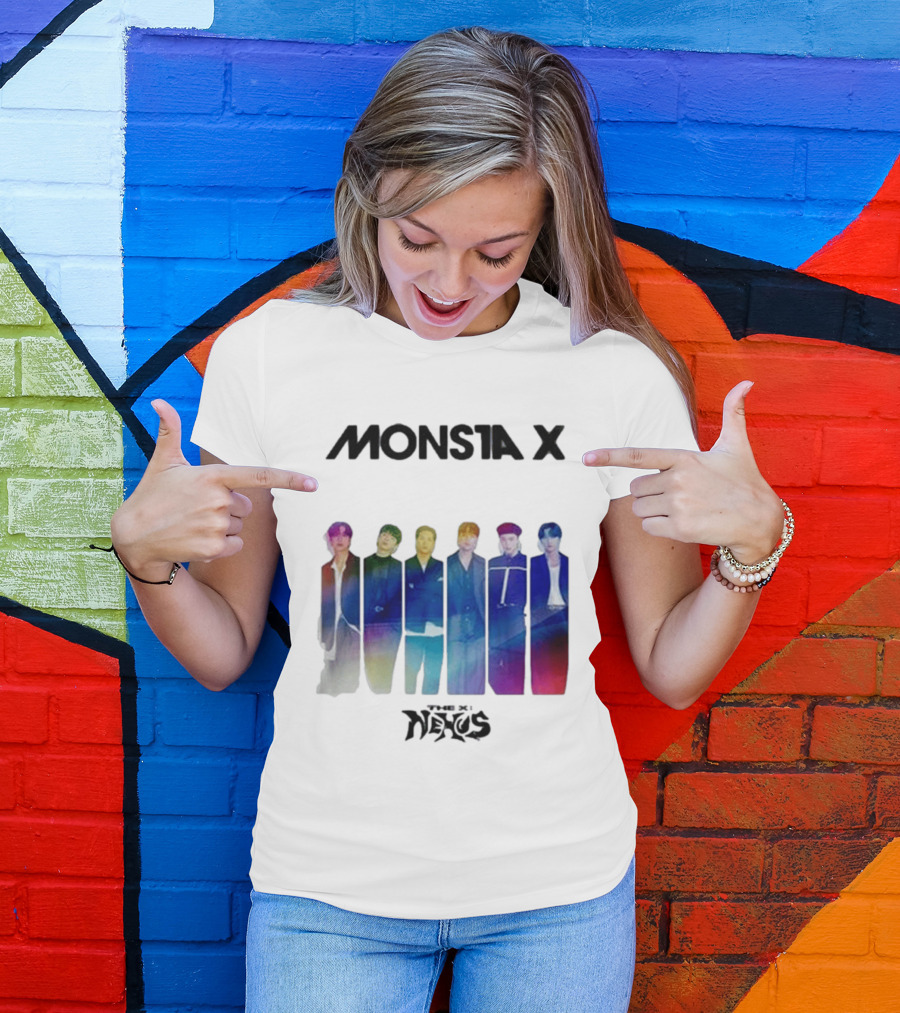 Monsta X Nexus 2026 White T-Shirt