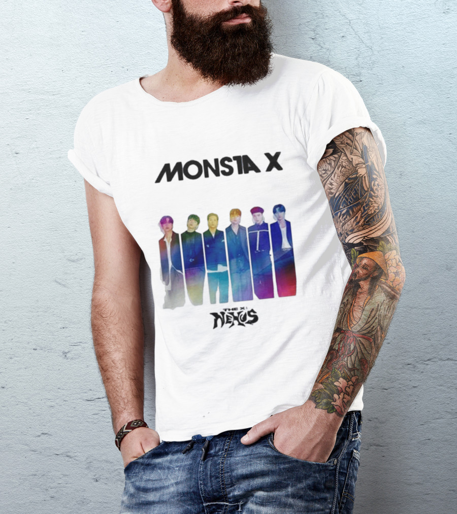 Monsta X Nexus 2026 White T-Shirt