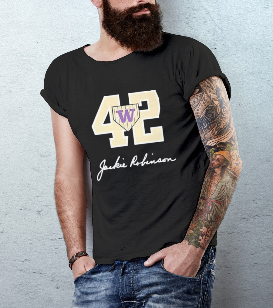 Jackie Robinson 42 W T-Shirt