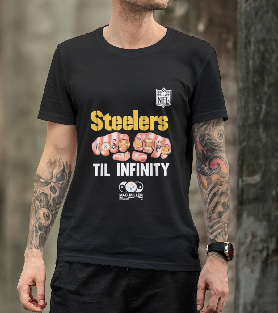 Steelers Til Infinity Mac Miller NFL T-Shirt