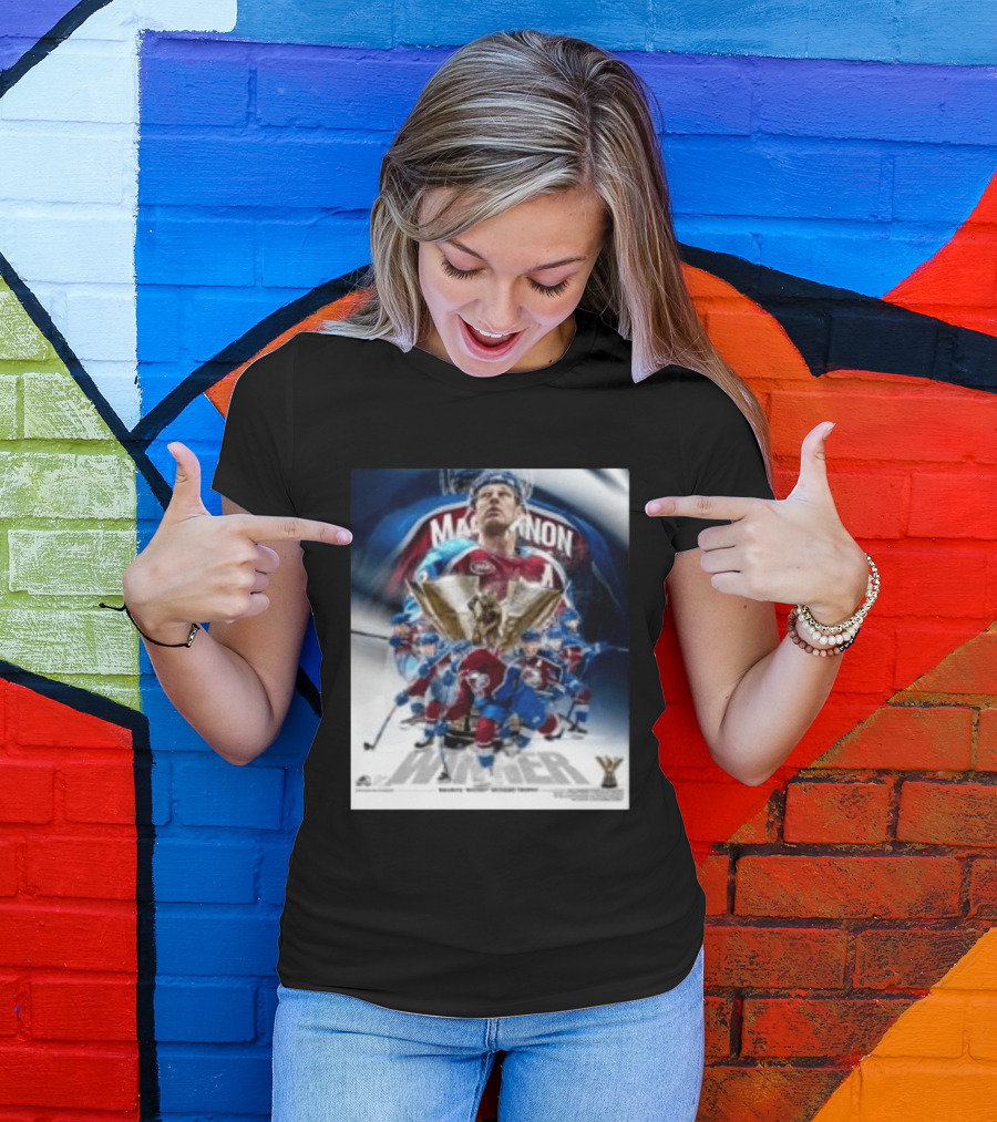 Nathan Mackinnon Winner 2026 Rocket Richard Trophy Colorado Hockey Team T-Shirt