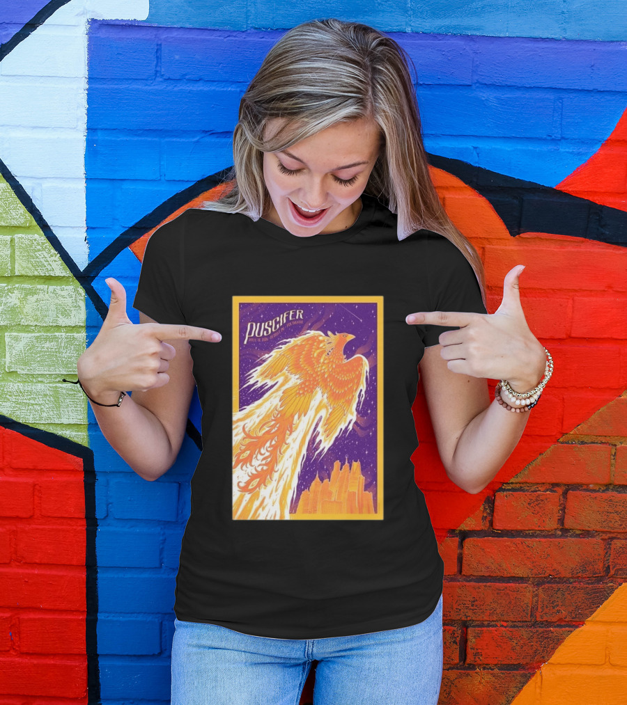 Puscifer Phoenix Rising Apr 18 2026 At Fox Theatre Detroit T-Shirt