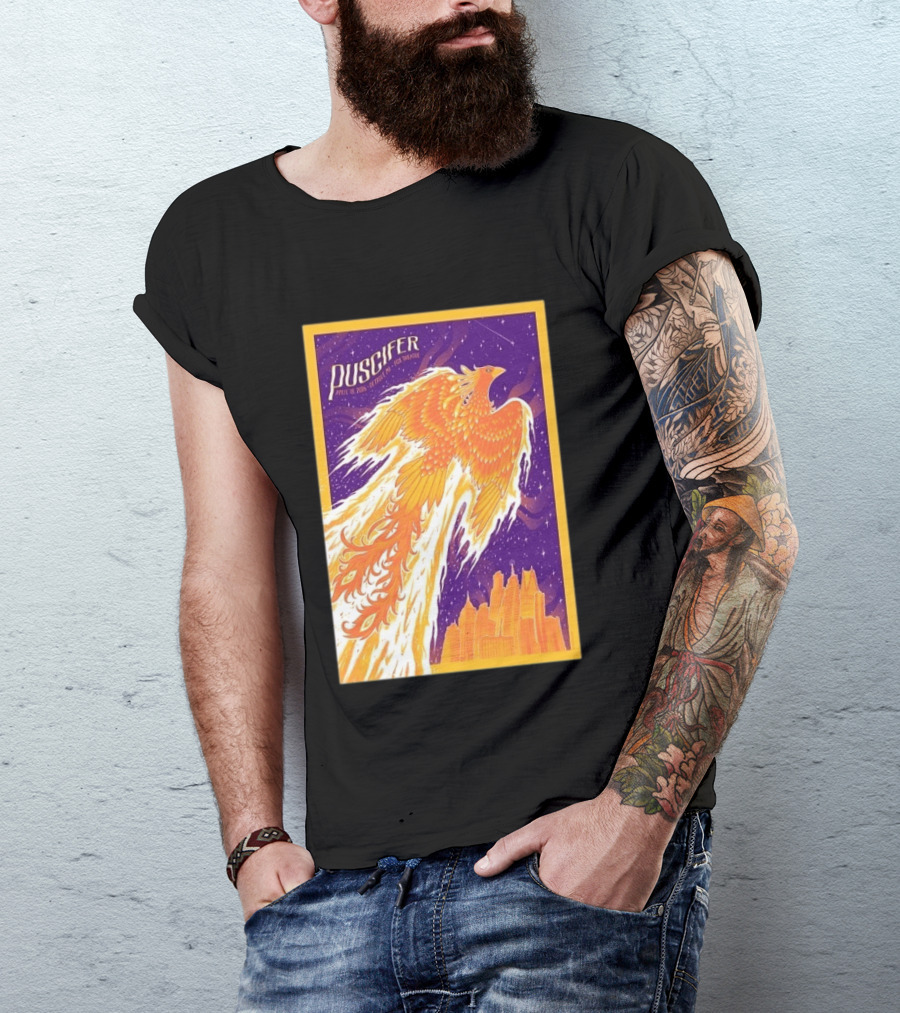 Puscifer Phoenix Rising Apr 18 2026 At Fox Theatre Detroit T-Shirt