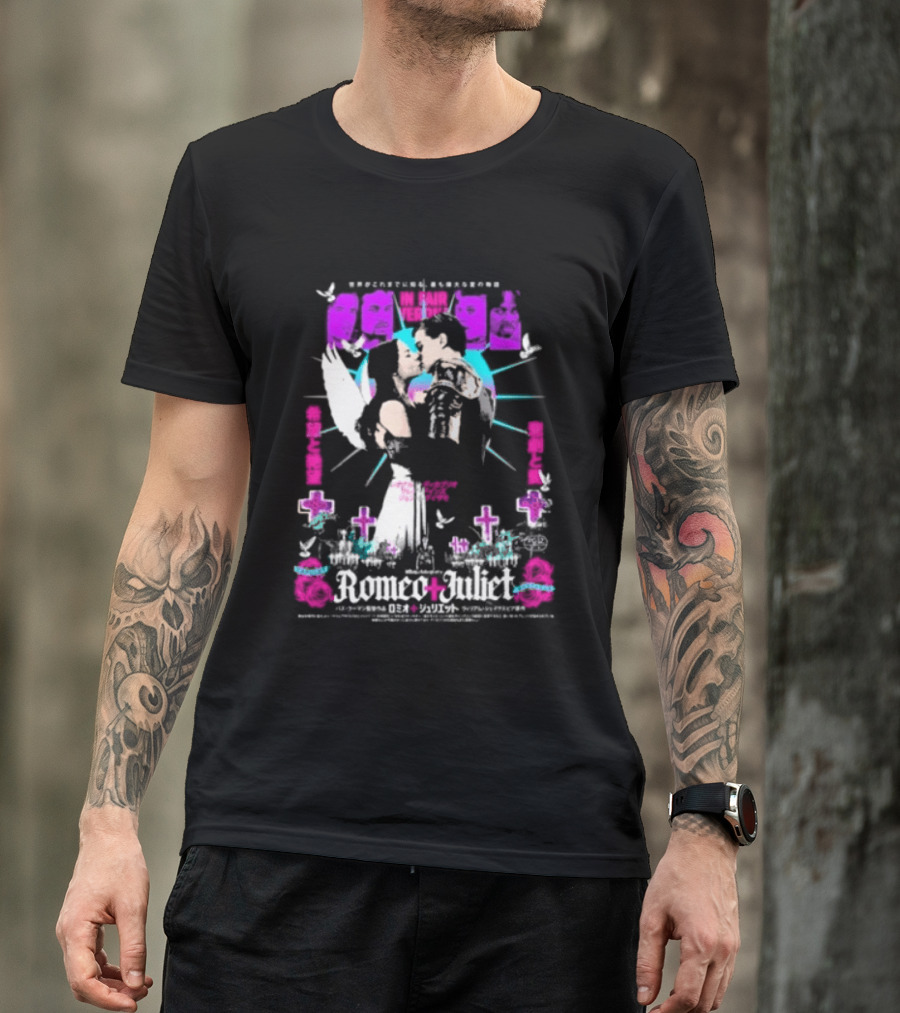 Rucking Fotten Hope Despair Local God Variant Colorway Anime Collage T-Shirt