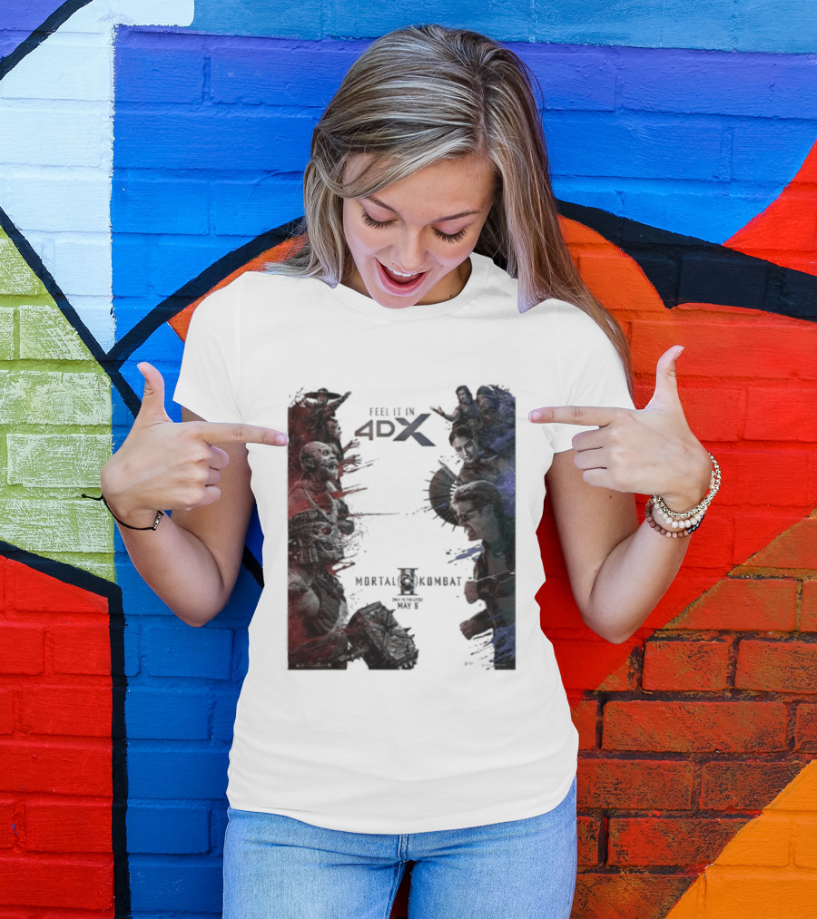 Mortal Kombat II 4DX Exclusive In Theaters May 8 2026 T-Shirt