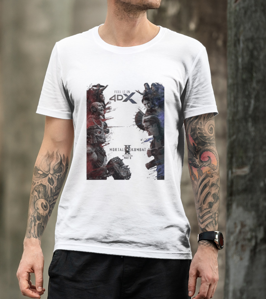 Mortal Kombat II 4DX Exclusive In Theaters May 8 2026 T-Shirt