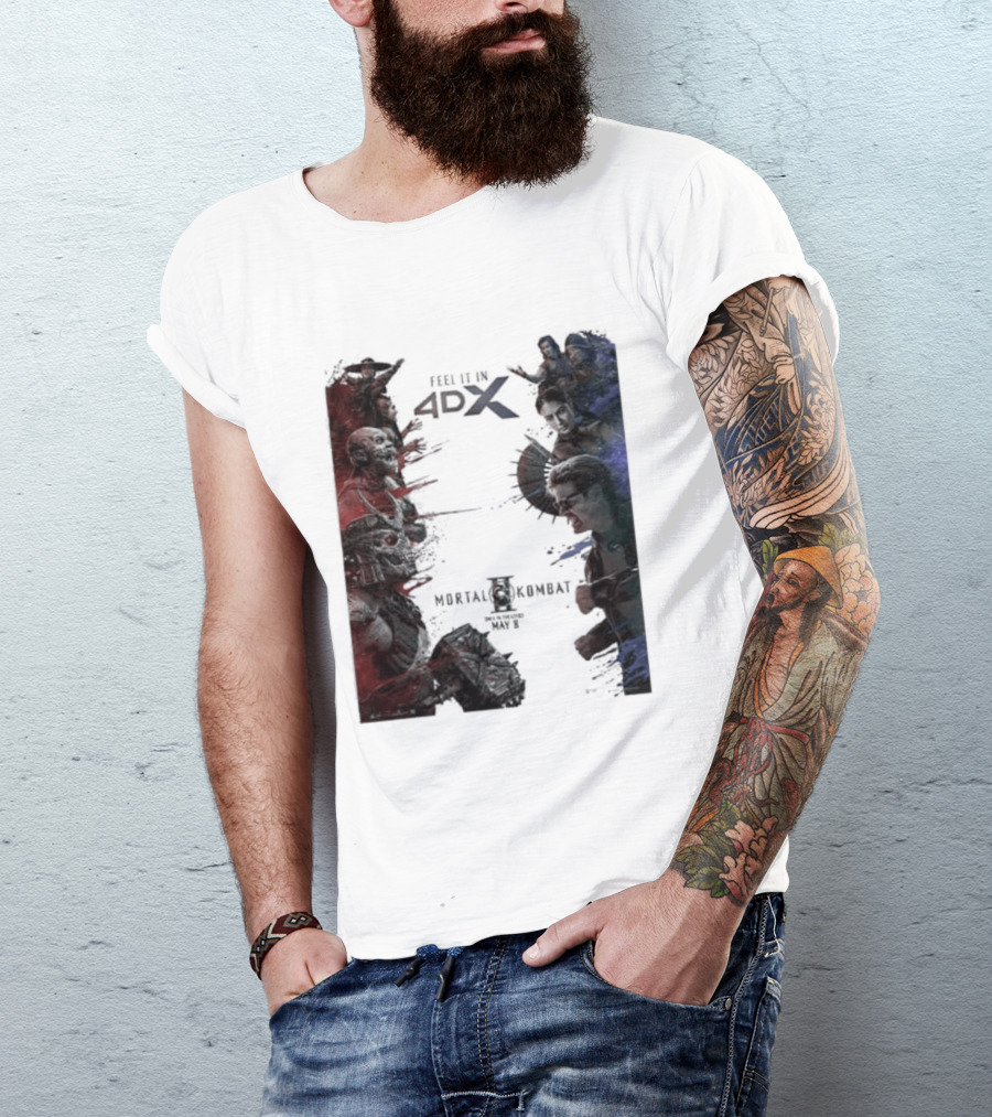 Mortal Kombat II 4DX Exclusive In Theaters May 8 2026 T-Shirt
